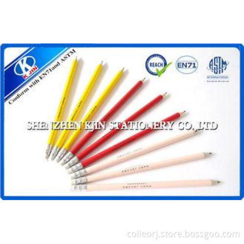 Silk Screen Printing kids 3 Colors recycled paper pencils r